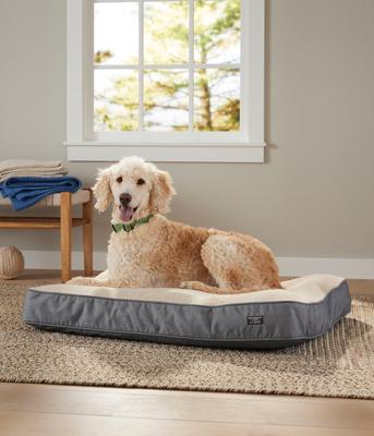 L.L.BEAN Premium Fleece Dog & Cat Bed with Removable Cover