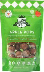 Lord Jameson Apple Pops Organic Soft & Chewy Dog Treats, 6-oz bag