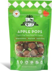 Lord Jameson Apple Pops Organic Soft & Chewy Dog Treats, 6-oz bag