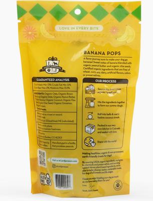 Show full view: Lord Jameson Banana Pops Soft & Chewy Dog Treats, 6-oz bag slide 3 of 9