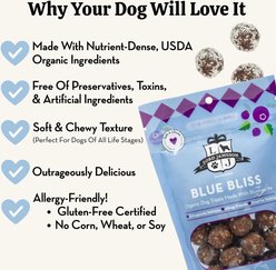 Lord Jameson Blue Bliss Organic Soft & Chewy Dog Treats, 6-oz bag slide 2 of 7
