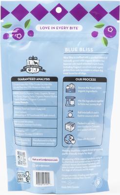 Show full view: Lord Jameson Blue Bliss Vegan Dog Treats, 6-oz bag slide 3 of 8