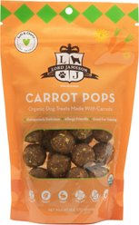 Lord Jameson Carrot Pops Organic Soft & Chewy Dog Treats, 6-oz bag