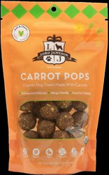 Lord Jameson Carrot Pops Organic Soft & Chewy Dog Treats, 6-oz bag