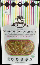 Lord Jameson Celebration Coconut SuperFetti Organic Food Topper, 3-oz bag