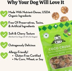 Lord Jameson Coco Crush Organic Soft & Chewy Dog Treats, 6-oz bag slide 2 of 8