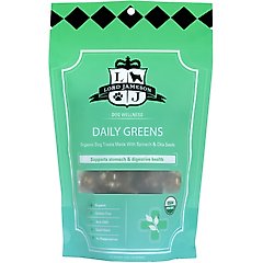 Lord Jameson Daily Greens Organic Dog Treats, 6-oz bag