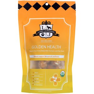 Lord Jameson Golden Health Organic Dog Treats, 6-oz bag