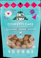 Lord Jameson Little Rewards Confetti Cake Organic Soft & Chewy Dog Treats, 3-oz bag
