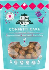 Lord Jameson Little Rewards Confetti Cake Organic Soft & Chewy Dog Treats, 3-oz bag