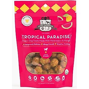 Lord Jameson Little Rewards Tropical Paradise Dog Treats, 3-oz bag