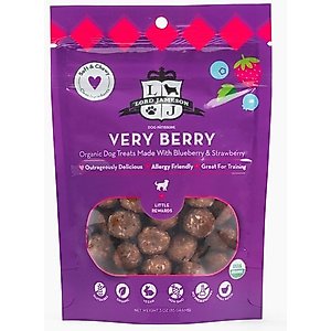 Lord Jameson Little Rewards Very Berry Dog Treats, 3-oz bag