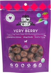 Lord Jameson Little Rewards Very Berry Organic Soft & Chewy Dog Treats, 3-oz bag