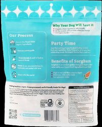 Lord Jameson Love Puffs Party Time Crunchy Organic Dog Treats, 4-oz bag slide 2 of 6