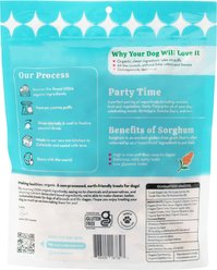 Lord Jameson Love Puffs Party Time Crunchy Organic Dog Treats, 4-oz bag slide 2 of 6