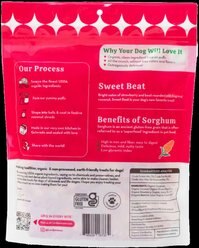 Lord Jameson Love Puffs Sweet Beat Crunchy Organic Dog Treats, 4-oz bag slide 2 of 6