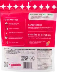 Lord Jameson Love Puffs Sweet Beat Crunchy Organic Dog Treats, 4-oz bag slide 2 of 6