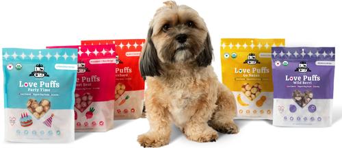 Show full view: Lord Jameson Love Puffs Wild Berri Crunchy Dog Treats, 4-oz bag slide 4 of 5