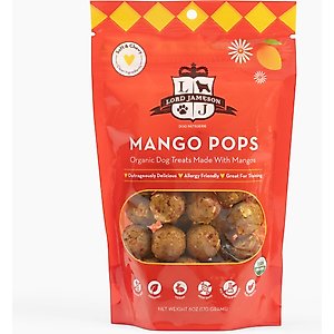 Lord Jameson Mango Pops Soft & Chewy Dog Treats, 6-oz bag