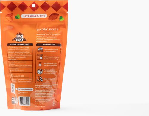 Show full view: Lord Jameson Savory Sweet Vegan Dog Treats, 6-oz bag slide 3 of 9