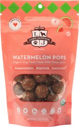 Lord Jameson Watermelon Pops Organic Soft & Chewy Dog Treats, 6-oz bag