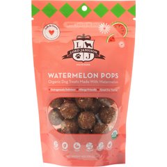 Lord Jameson Watermelon Pops Organic Soft & Chewy Dog Treats, 6-oz bag