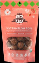 Lord Jameson Watermelon Pops Organic Soft & Chewy Dog Treats, 6-oz bag