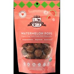 Lord Jameson Watermelon Pops Organic Soft & Chewy Dog Treats, 6-oz bag