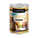 Lotus Chicken Loaf Grain-Free Canned Dog Food, 12.5-oz, case of 12