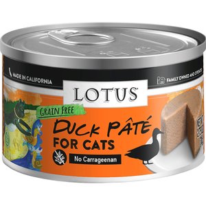 LOTUS Pork Pate Grain-Free Canned Cat Food, 2.75-oz, case of 24