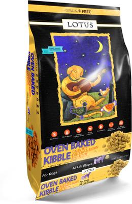 Show full view: Lotus Good Grains Chicken Recipe Oven-Baked Adult Dry Dog Food, 12.5-lb bag slide 3 of 4