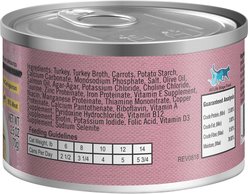 Lotus Just Juicy Turkey Stew Grain-Free Canned Cat Food, 2.5-oz, case of 24 slide 2 of 3