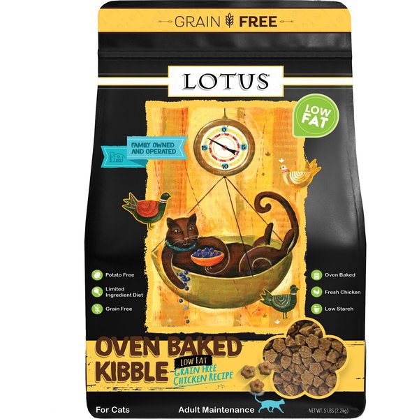 Lotus Low-Fat Chicken Grain-Free Recipe Dry Cat Food