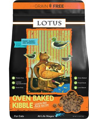 Lotus Oven-Baked Duck Recipe Grain-Free Dry Cat Food