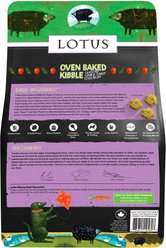 Lotus Oven-Baked Grain-Free Lamb & Turkey Liver Recipe Dry Dog Food, 4-lb bag slide 2 of 2