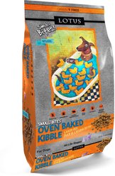 Lotus Oven-Baked Small Bites Grain-Free Duck Recipe Dry Dog Food, 10-lb bag slide 2 of 2
