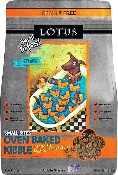Lotus Oven Baked Grain Free Duck Recipe Dry Dog Food