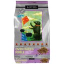 Lotus Oven-Baked Small Bites Grain-Free Lamb & Turkey Liver Dry Dog Food, 10-lb bag