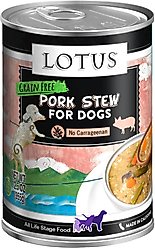Lotus Pork Stew Grain-Free Canned Dog Food, 12.5-oz, case of 12