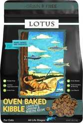 Lotus Sardine & Herring Grain-Free Dry Cat Food, 5-lb bag