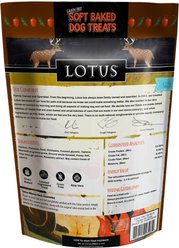 Lotus Soft-Baked Venison Recipe Grain-Free Dog Treats, 10-oz bag slide 2 of 2