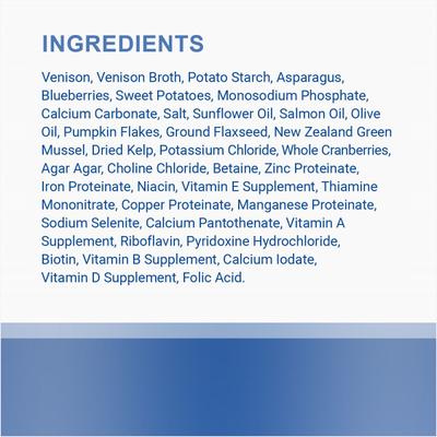 Show full view: Lotus Venison Stew Grain-Free Canned Dog Food, 12.5-oz, case of 12 slide 4 of 6