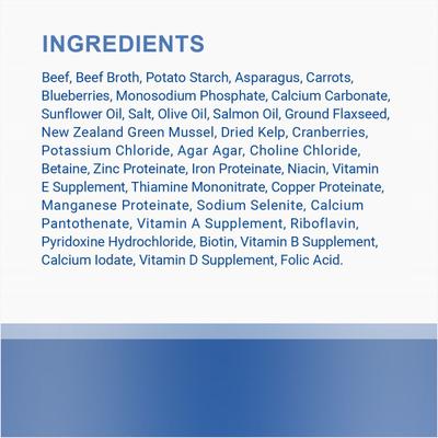 Show full view: Lotus Wholesome Beef & Asparagus Stew Grain-Free Canned Dog Food, 12.5-oz, case of 12 slide 3 of 6