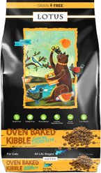 Lotus Wholesome Chicken Grain-Free Recipe Dry Cat Food, 11-lb bag