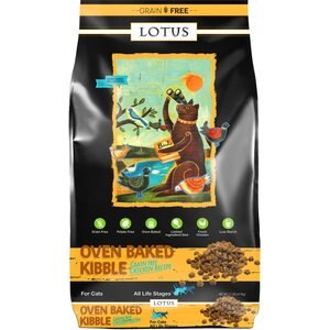 Lotus Wholesome Chicken Grain-Free Recipe Dry Cat Food, 11-lb bag