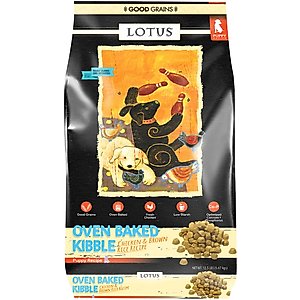 Lotus Wholesome Puppy Recipe Dry Dog Food, 12.5-lb bag