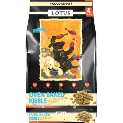 Lotus Lotus Wholesome Puppy Recipe Dry Dog Food, 25-lb bag
