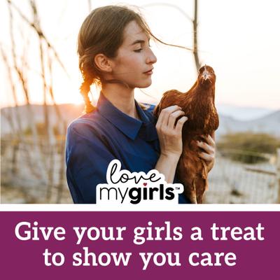 Show full view: Love My Girls 5-Grain & Worms Corn-Free Gourmet Chicken Treats, 5-lb bag slide 7 of 9