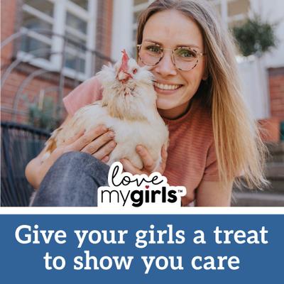 Show full view: Love My Girls Flax & Worms Corn-Free Gourmet Chicken Treats, 5-lb bag slide 7 of 9