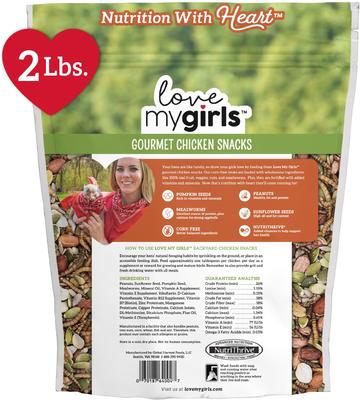 Show full view: Love My Girls Pumpkin & Worms Corn-Free Gourmet Chicken Treats, 2-lb bag slide 2 of 9